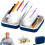 (Blue, -) Set buste pillole impermeabili, organizer AM PM da viaggio 1