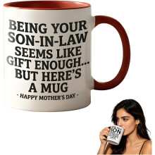 (D-11OZ, -) Caneca Engraçada Dia das Mães para Genro, 11oz