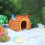 (pine cones, -) Cache citrouille champignon, déco aquarium crevettes 5