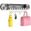 (Black, -) Crochet vide mural acier inox, résistant 1