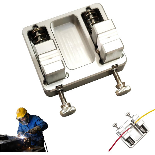 (1 Pcs, -) Heavy-Duty Aluminum Welding Clamp, Adjustable Suction Bracket Table