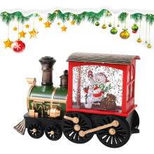 (Snowman, -) Weihnachtsabend gravierte Mini Holz Musikbox, "This is Halloween" Melodie
