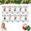 (10 Pcs, -) 10 ks vánočních kapesních objetí 1