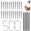 (Double-head, 500 PCS) καρφιά σοβατεπί, αόρατα - Skirting nails 1