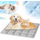 (Grey, -) Ματάκι ψύξης σκύλου 2026, αναβαθμισμένο gel - Dog cooling mat 1