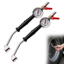 (2 PCS, -) Zware bandeninflator met drukmeter – 220 PSI luchtcompressor accessoire voor trucks SUVs