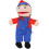Cartoon Worker Shaped Hand Doll Stuffed Interactive Hand Puppet for Playtime 1