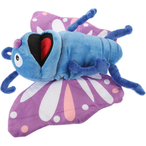 Pluchen vlinder handpop Gevulde vlinderpop Interactieve vlinder handpop