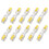 10Pc Temperature Resistant Wire Joiner Ideal for-Yellow 1