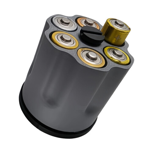 Boîtier de batterie rotatif conçu pour le support de-gris