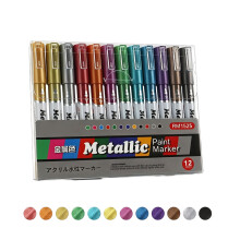 Acrylic Markers Set Professional Colors For Artists-White p ole