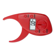 Gebruiksvriendelijke ABS digitale lichaamsvetmeter met-Rood