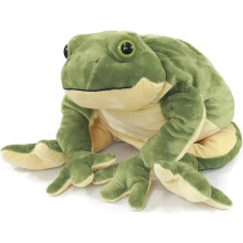(A2, -) Rana peluche emotiva, muñeco meme 17.7" suave regalo