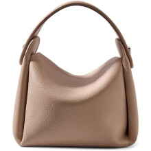 (Milk Tea Color, -) Τσάντα crossbody λίτσι, ρετρό - Crossbody bag shoulder bag leather litchi pattern