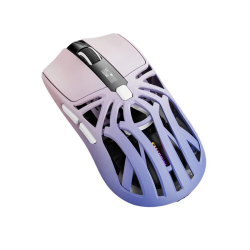 SMAILWOLF RS8  Mouse, 10000dpi, Three-Mode Connection,Macro Gaming Mouse for PC Notebook Laptop Computer