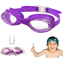 (Pruple, -) Anti-Beschlag Schwimmbrille, UV-Schutz Weitwinkel für Erwachsene & Jugendliche