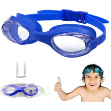 (Blue, -) Anti-Beschlag Schwimmbrille, UV-Schutz Weitwinkel für Erwachsene & Jugendliche