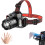 (1 pcs, -) 3 frontales LED recargables, 360 ajustables sensor movimiento 1