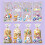(CC, -) Buste caramelle pasquali, cellophane trasparente per dolcetti 1