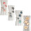 (8 Pcs, -) 2 fermacurtain magnetici, corda creativa per camera 1