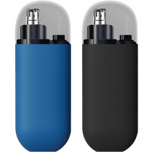 (2 Pcs, -) Trimmer naso orecchie elettrico portatile, umido/secco uomo donna