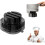 (Black, -) Suction Cup Corrugated Whetstone, Knife Sharpening Set with Rubber Base 1
