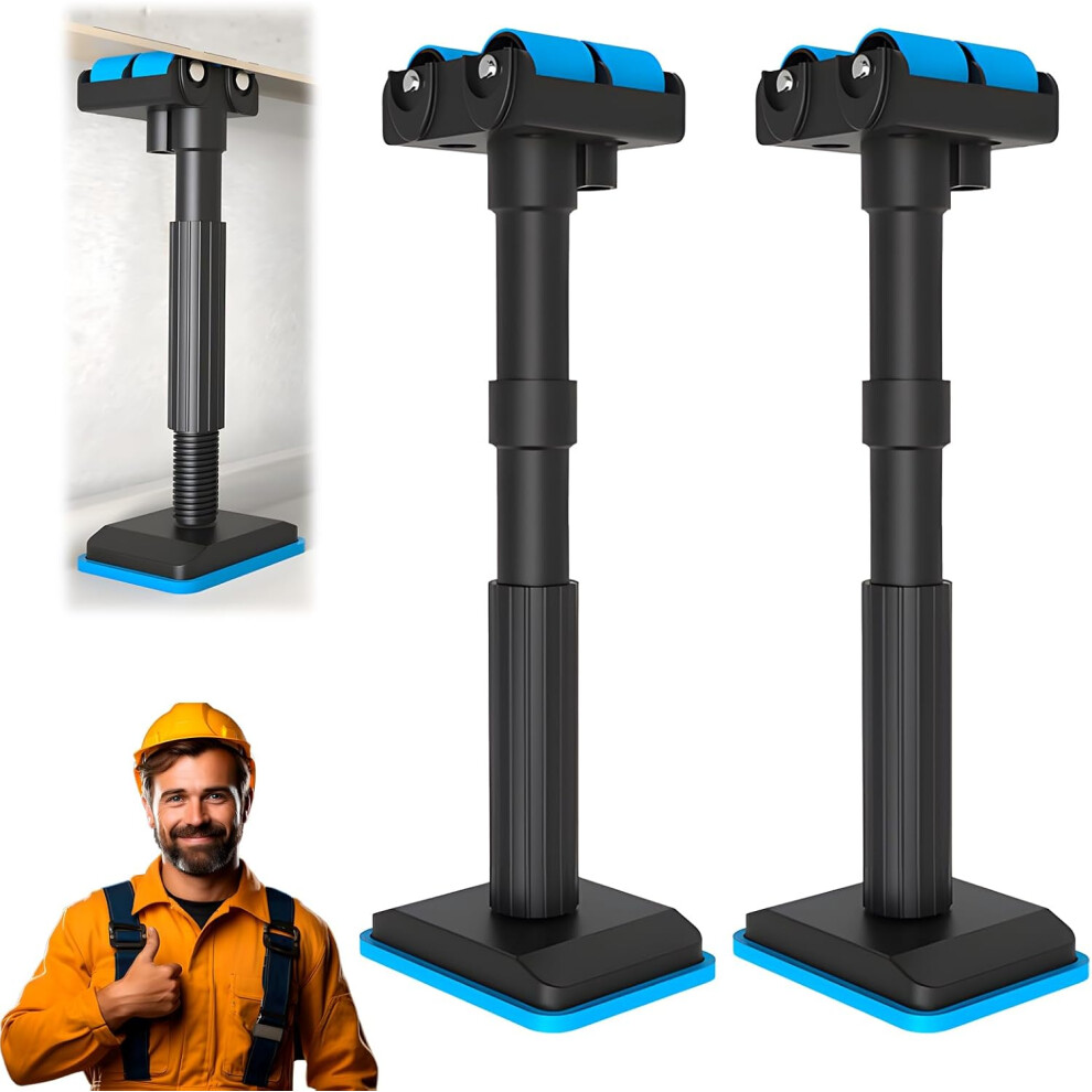 (2 Pcs, -) Multifunctional Furniture Lifter Jack, Labor Saving Lifting Brackets 5437706801276