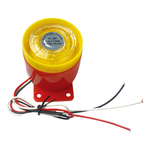 Piezoelektrischer 110-dB-Summer-Alarm, robust für-24V