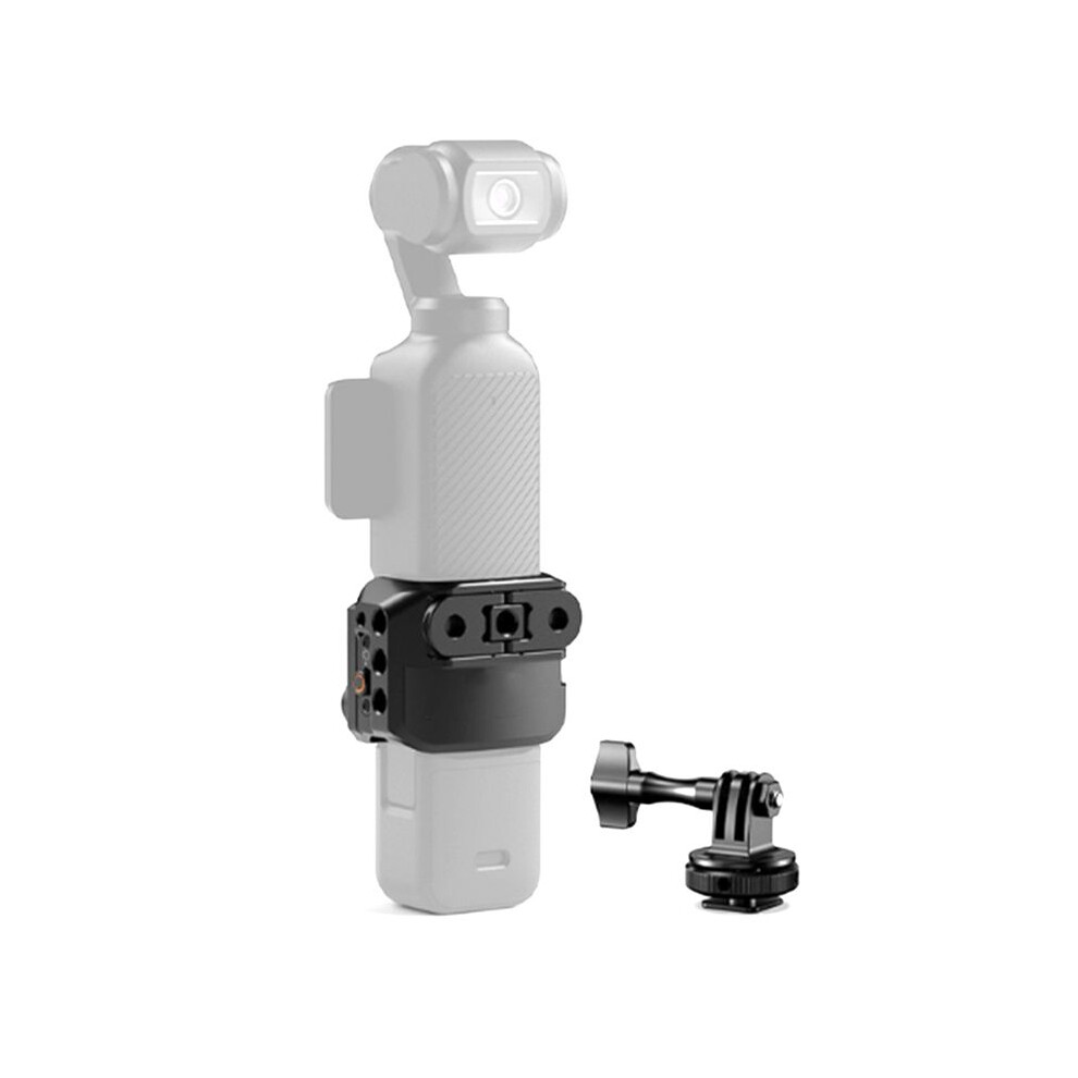 Neewer For Pocket 3 Cage For Osmo - Aluminum Alloy Video Rig With Cold Shoe Mount For Enhanced Videography 4713199111520