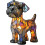 (#09, -) Lâmpada Noturna de Resina com Yorkshire, Cachorro de Mesa 1