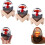 (3PCS, -) 3D Mushroom Cloud Nuclear Explosion Night Light, Atomic Bomb Lamp 1