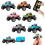 (6pcs, -) 1:64 RC mini monster truck 1
