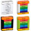 (4pc, -) Weekly Pill Organizer, 4 Times a Day Stackable Daily Medication Case 1