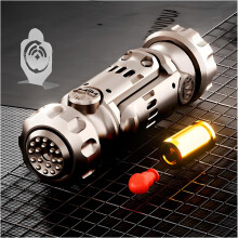 (Brown, -) Juguete pistola fidget tungsteno, slider EDC giroscopio metal antiestrés