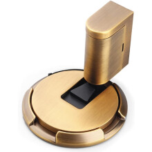 (Brass, -) Verstellbarer magnetischer bohrfreier Türstopper, für Tür unten