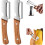 (2PCS, -) 3 pelapatate premium con manico legno e apriscatole 1
