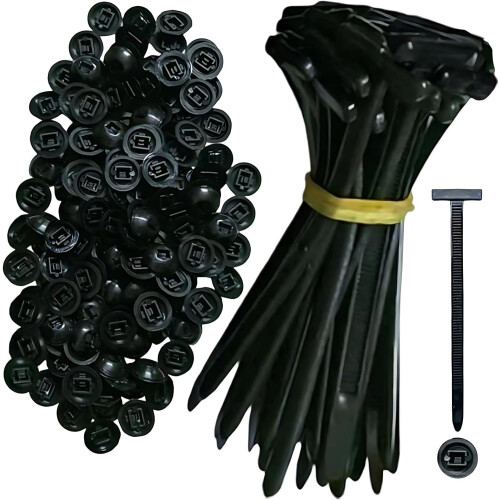 (20pcs, -) 20 attaches câble nylon auto-serrantes lourdes