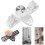(White, -) Support balai sans perçage, mural outils jardin 1