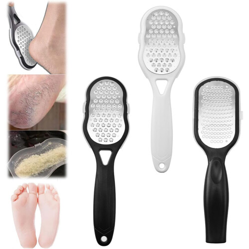 (3pcs, -) Râpe pied acier 2024, éliminateur callosités