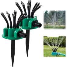 (2PCS, -) 360 tuin automatisch roterende sproeier – gazon watergeef gereedschap