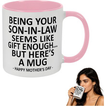(#C-11oz, -) Caneca Engraçada "Ser Genro já é Presente"