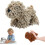 (Brown, -) Serviettes chiot chenille douces, boules 1