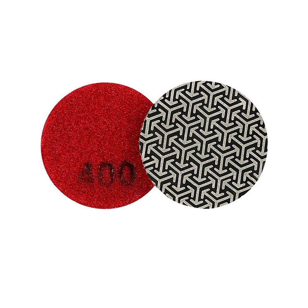1 Piece 2Inch/50Mm Electroplated Diamond Polishing Pad Tile Glass Metal Wood Grinding Deburring Disc P400 4711677982273