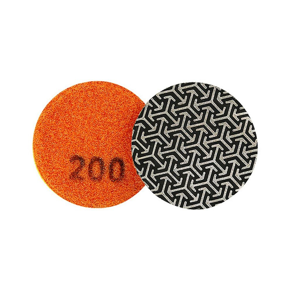 1 Piece 2Inch/50Mm Electroplated Diamond Polishing Pad Tile Glass Metal Wood Grinding Deburring Disc P200 4712629704370