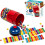 (1pc, -) Gioco bingo abbinamento colori perline, per feste 1