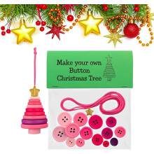 (#05, -) DIY Knopf Krippe Set, Urlaubs Weihnachtsbaum Dekoration