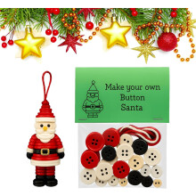 (#01, -) DIY Knopf Krippe Set, Urlaubs Weihnachtsbaum Dekoration