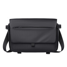 Men Messengers Bag Outdoor Casual Shoulder-Matte black small