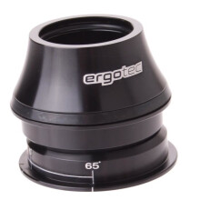 Ergotec Capacete A118sac-ES 1 1/8 polegadas preto