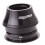Ergotec Capacete A118sac-ES 1 1/8 polegadas preto 1